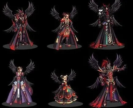 DNF女魔法师天空套称号大全解析