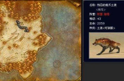 WOW猎人稀有宠物大全及捕捉地点解析