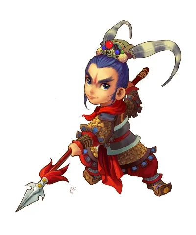 梦幻西游天兵形象速成绘法指南