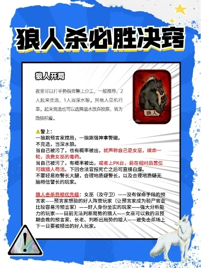 狼人杀悍跳生存攻略：心理技巧+策略提升胜率