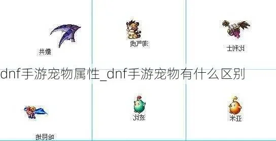 dnf手游三万的宠物-dnf三万宠物养成指南