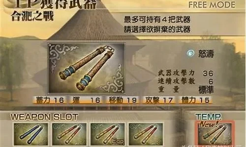 真三国无双4道具大全-真三国无双4道具指南